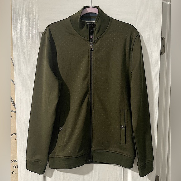 Ted Baker London, Men's, Size 3, Green, Fitted Jacket